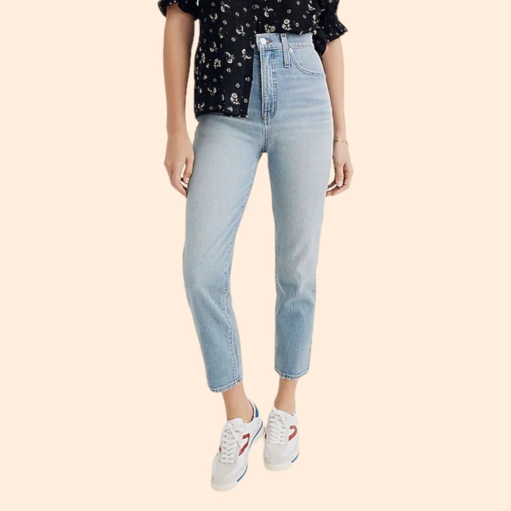 Madewell Meadowland Classic Straight Jeans
